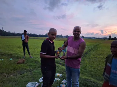In 2024, I organized a football tournament for the children in my village with one simple goal—to give them joyful memories while encouraging teamwork, confidence, and healthy competition.

Like every year, the children came to me and asked if we could organize another tournament. This time, I made them a fun challenge: every player had to shave their head before joining the match. Without hesitation, they all agreed, and to make it even more memorable, I shaved my own head alongside them. It became a moment of laughter, excitement, and unity that none of us will ever forget.

I fully sponsored the entire event and organized matches for both boys and girls. Four girls participated, playing across two different teams. Their participation carried an important message: when it comes to learning, growing, and enjoying life, there should be no gender discrimination. Everyone deserves an equal opportunity to play, compete, and create unforgettable childhood memories.

Seeing the smiles on their faces reminded me that sometimes the smallest initiatives can leave the biggest impact on a community.