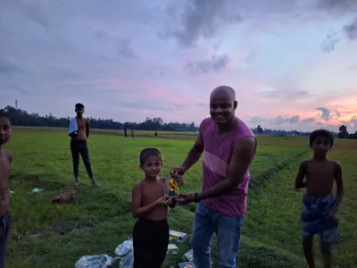 In 2024, I organized a football tournament for the children in my village with one simple goal—to give them joyful memories while encouraging teamwork, confidence, and healthy competition.

Like every year, the children came to me and asked if we could organize another tournament. This time, I made them a fun challenge: every player had to shave their head before joining the match. Without hesitation, they all agreed, and to make it even more memorable, I shaved my own head alongside them. It became a moment of laughter, excitement, and unity that none of us will ever forget.

I fully sponsored the entire event and organized matches for both boys and girls. Four girls participated, playing across two different teams. Their participation carried an important message: when it comes to learning, growing, and enjoying life, there should be no gender discrimination. Everyone deserves an equal opportunity to play, compete, and create unforgettable childhood memories.

Seeing the smiles on their faces reminded me that sometimes the smallest initiatives can leave the biggest impact on a community.