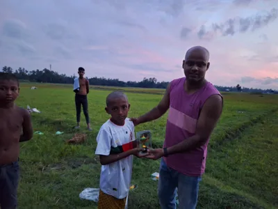 In 2024, I organized a football tournament for the children in my village with one simple goal—to give them joyful memories while encouraging teamwork, confidence, and healthy competition.

Like every year, the children came to me and asked if we could organize another tournament. This time, I made them a fun challenge: every player had to shave their head before joining the match. Without hesitation, they all agreed, and to make it even more memorable, I shaved my own head alongside them. It became a moment of laughter, excitement, and unity that none of us will ever forget.

I fully sponsored the entire event and organized matches for both boys and girls. Four girls participated, playing across two different teams. Their participation carried an important message: when it comes to learning, growing, and enjoying life, there should be no gender discrimination. Everyone deserves an equal opportunity to play, compete, and create unforgettable childhood memories.

Seeing the smiles on their faces reminded me that sometimes the smallest initiatives can leave the biggest impact on a community.
